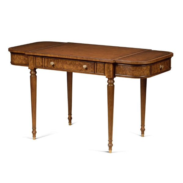 Burl Walnut Writing Desk | Aston Court