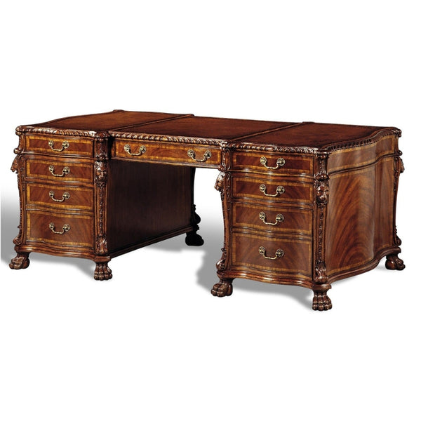 Lion Partners Mahogany Desk | Aston Court