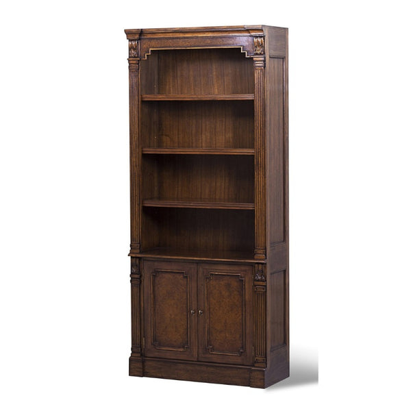 Tall Myrtle Burl Bookcase | Aston Court